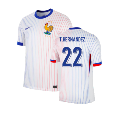 2024-2025 France Away Shirt (T.Hernandez 22)