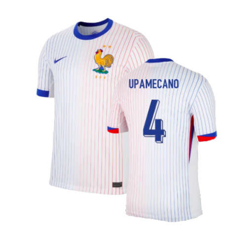 2024-2025 France Away Shirt (Upamecano 4)