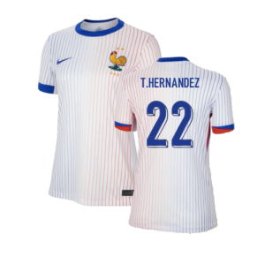 2024-2025 France Away Shirt (Womens) (T.Hernandez 22)