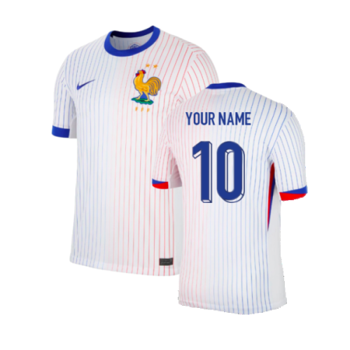 2024-2025 France Away Shirt (Your Name)