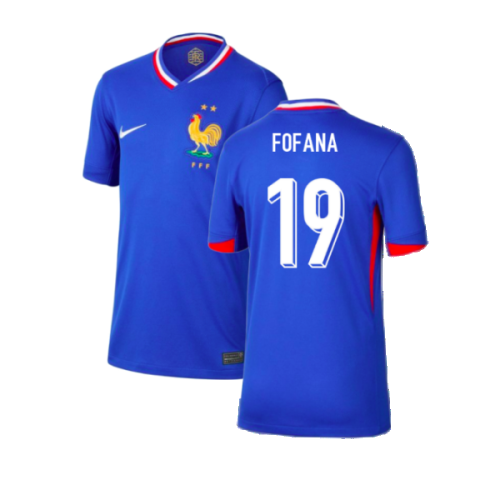 2024-2025 France Home Shirt (Kids) (Fofana 19)