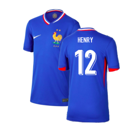 2024-2025 France Home Shirt (Kids) (Henry 12)