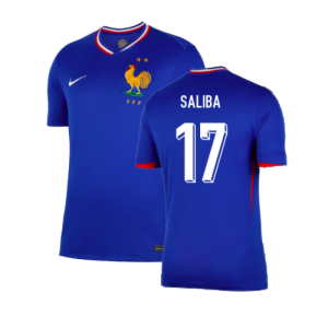 2024-2025 France Home Shirt (Saliba 17)