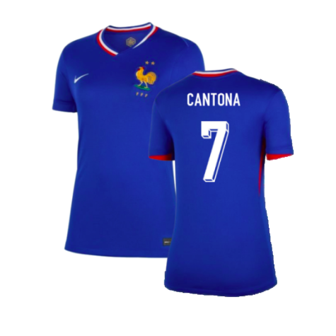 2024-2025 France Home Shirt (Womens) (Cantona 7)