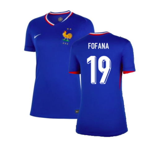 2024-2025 France Home Shirt (Womens) (Fofana 19)