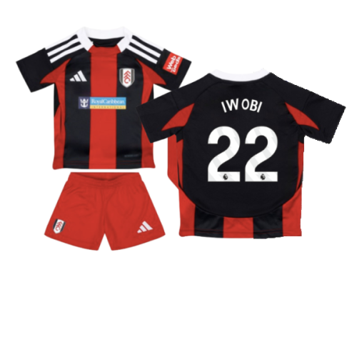 2024-2025 Fulham Away Mini Kit (Iwobi 22)