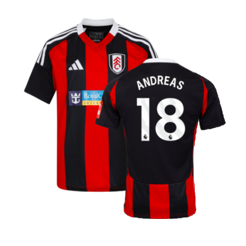 2024-2025 Fulham Away Shirt (Kids) (Andreas 18)