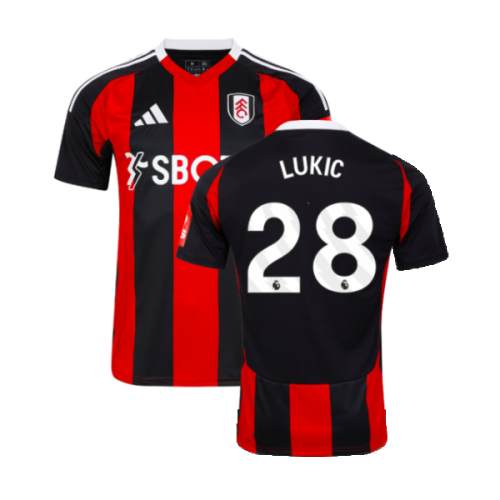 2024-2025 Fulham Away Shirt (Lukic 28)