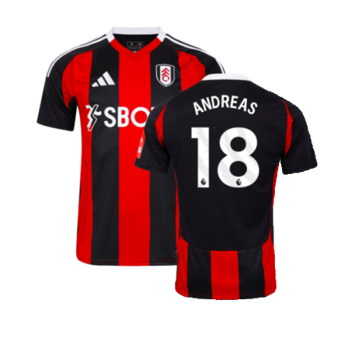 2024-2025 Fulham Away Shirt - Womens (Andreas 18)