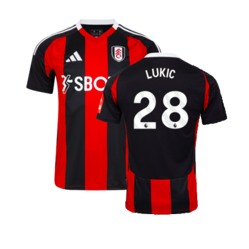 2024-2025 Fulham Away Shirt - Womens (Lukic 28)