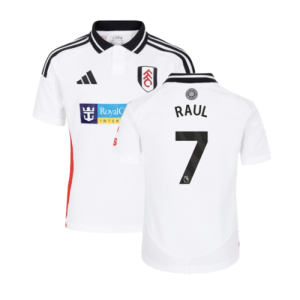 2024-2025 Fulham Home Shirt (Kids) (Raul 7)