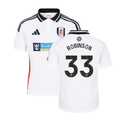 2024-2025 Fulham Home Shirt (Kids) (Robinson 33)