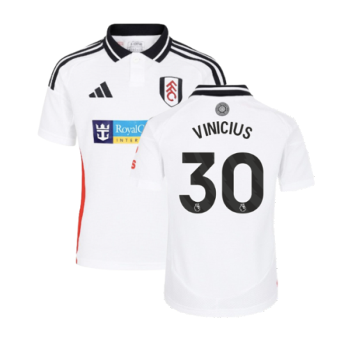 2024-2025 Fulham Home Shirt (Kids) (Vinicius 30)