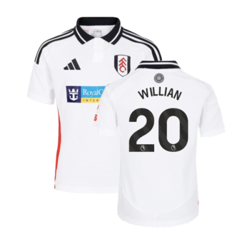 2024-2025 Fulham Home Shirt (Kids) (Willian 20)