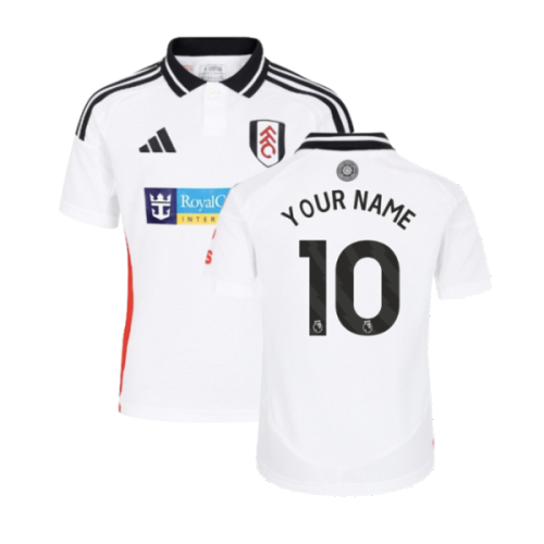 2024-2025 Fulham Home Shirt (Kids) (Your Name)