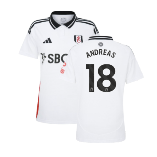 2024-2025 Fulham Home Shirt (Womens) (Andreas 18)