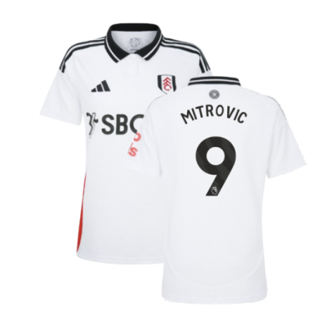 2024-2025 Fulham Home Shirt (Womens) (Mitrovic 9)