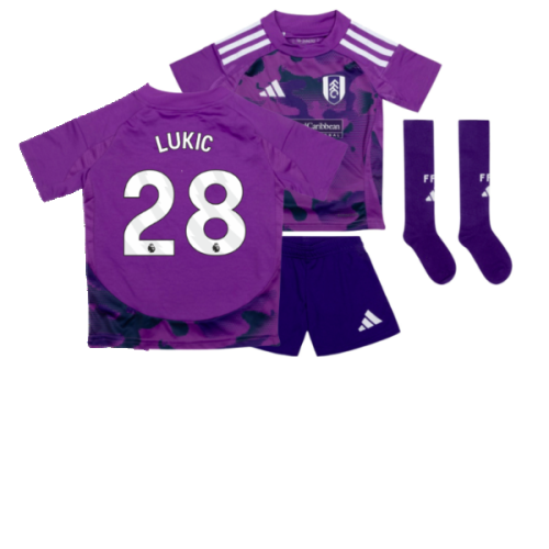 2024-2025 Fulham Third Mini Kit (Lukic 28)