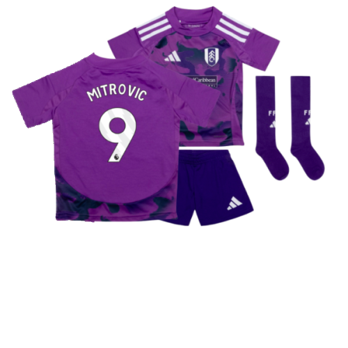 2024-2025 Fulham Third Mini Kit (Mitrovic 9)