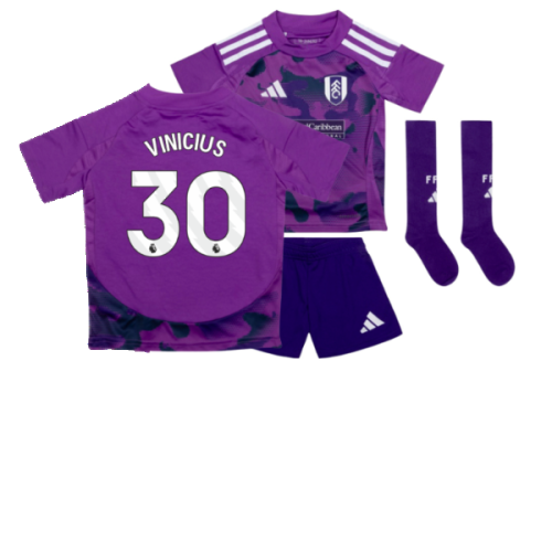 2024-2025 Fulham Third Mini Kit (Vinicius 30)