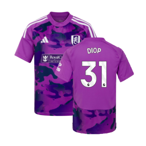 2024-2025 Fulham Third Shirt (Kids) (Diop 31)