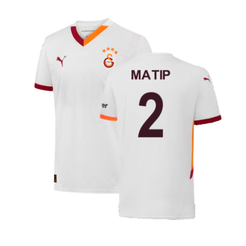 2024-2025 Galatasaray Away Shirt (Matip 2)