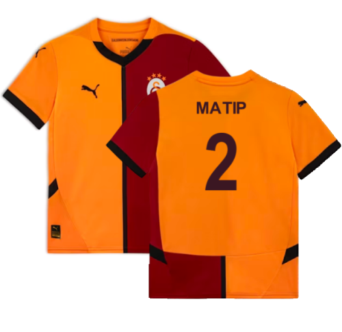 2024-2025 Galatasaray Home Shirt (Kids) (Matip 2)