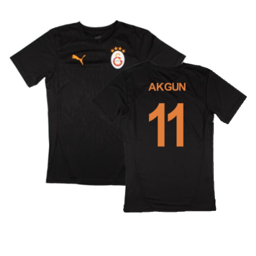 2024-2025 Galatasaray Training Jersey (Black) (Akgun 11)