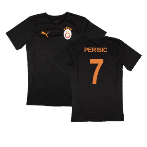 2024-2025 Galatasaray Training Jersey (Black) (Perisic 7)