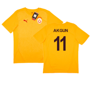 2024-2025 Galatasaray Training Shirt (Orange) (Akgun 11)