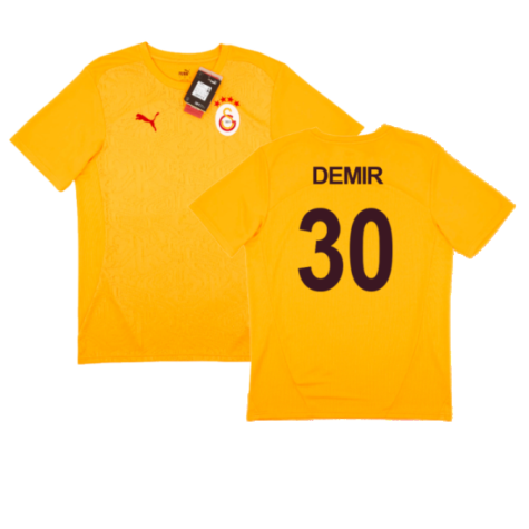 2024-2025 Galatasaray Training Shirt (Orange) (Demir 30)