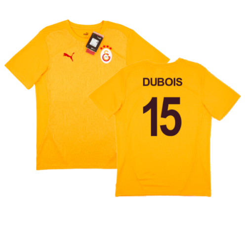 2024-2025 Galatasaray Training Shirt (Orange) (Dubois 15)