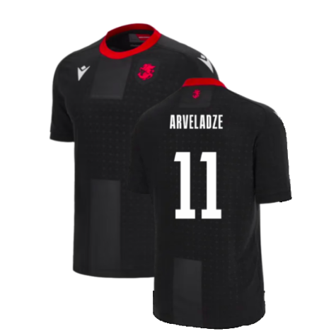 2024-2025 Georgia Away Shirt (Kids) (Arveladze 11)