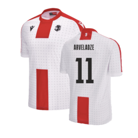 2024-2025 Georgia Home Shirt (Kids) (Arveladze 11)