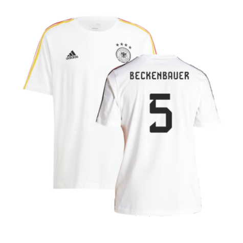 2024-2025 Germany 3S DNA Tee (White) (BECKENBAUER 5)