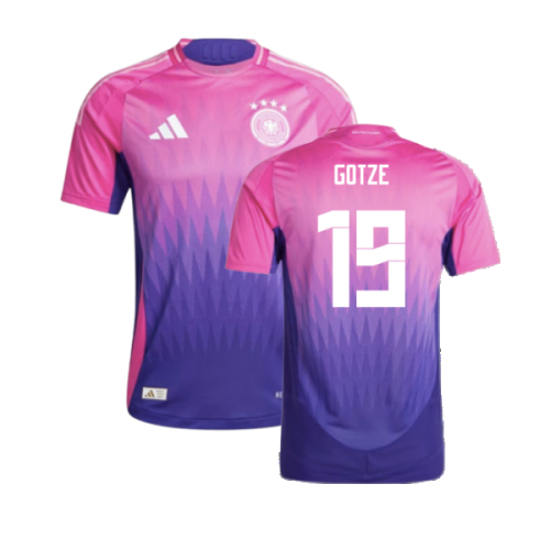 2024-2025 Germany Authentic Away Shirt (Gotze 19)