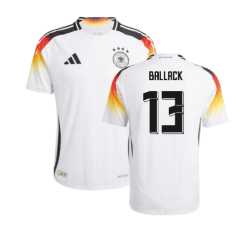 2024-2025 Germany Authentic Home Shirt (Ballack 13)