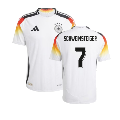 2024-2025 Germany Authentic Home Shirt (Schweinsteiger 7)