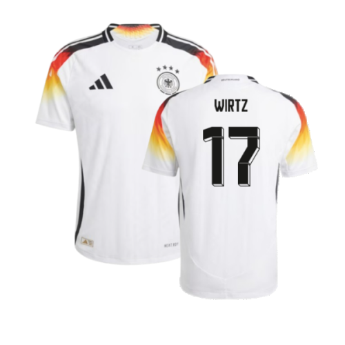 2024-2025 Germany Authentic Home Shirt (Wirtz 17)