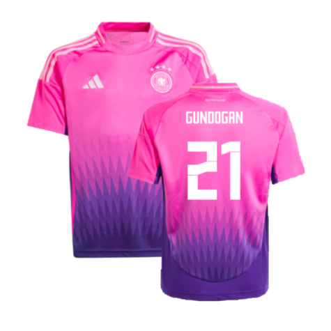 2024-2025 Germany Away Shirt (Kids) (Gundogan 21)