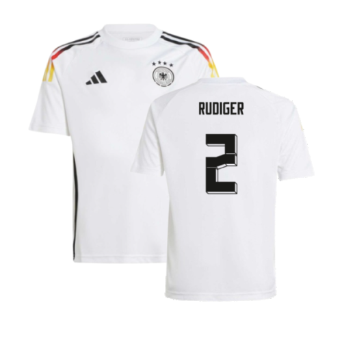 2024-2025 Germany Home Fan Shirt (Kids) (Rudiger 2)