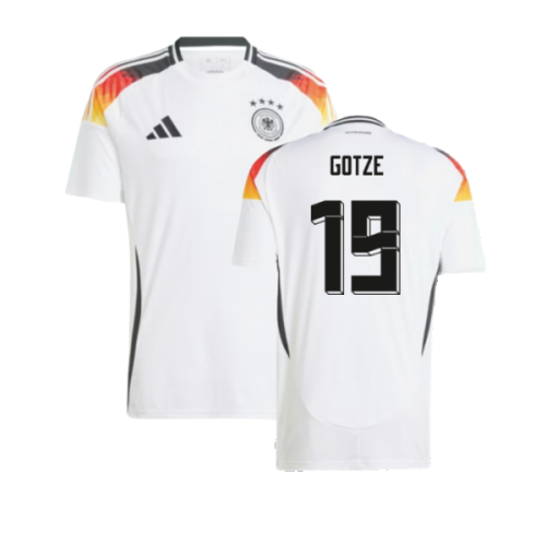 2024-2025 Germany Home Shirt (Gotze 19)