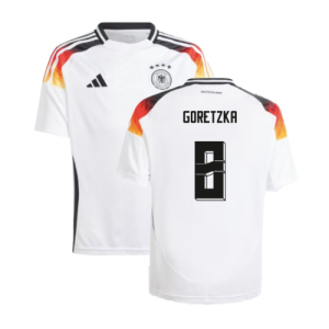 2024-2025 Germany Home Shirt (Kids) (Goretzka 8)