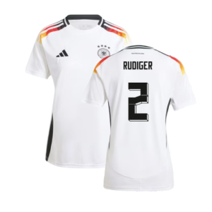 2024-2025 Germany Home Shirt (Ladies) (Rudiger 2)