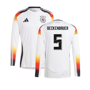 2024-2025 Germany Long Sleeve Home Shirt (Beckenbauer 5)