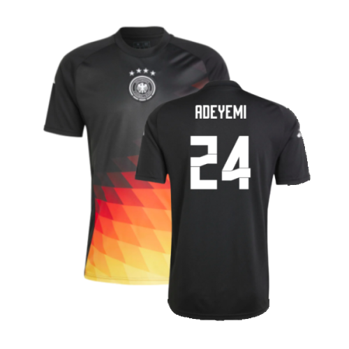 2024-2025 Germany Pre-Match Shirt (Black) (Adeyemi 24)