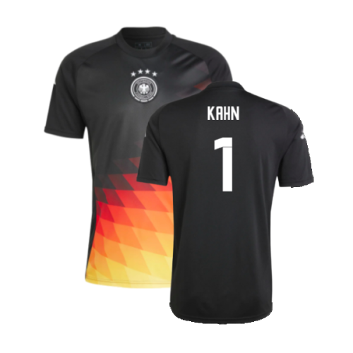 2024-2025 Germany Pre-Match Shirt (Black) (Kahn 1)