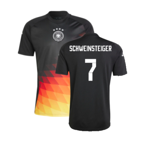 2024-2025 Germany Pre-Match Shirt (Black) (Schweinsteiger 7)