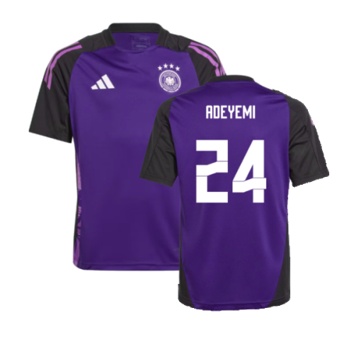 2024-2025 Germany Training Jersey (Purple) - Kids (Adeyemi 24)