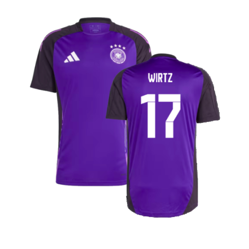 2024-2025 Germany Training Jersey (Purple) (Wirtz 17)